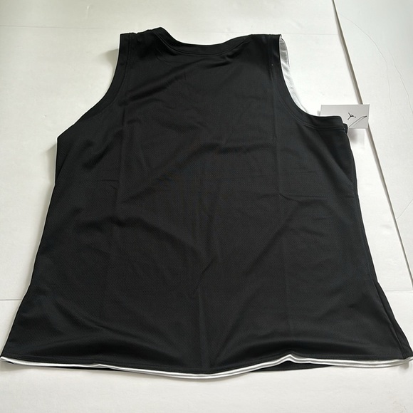 NiKe Jordan Women Reversible V Neck Sleeveless Jersey B&W XX-Large AT0536-106 - Picture 3 of 5